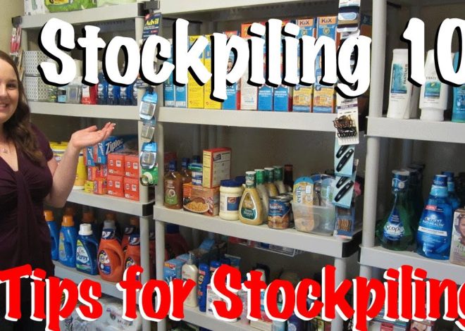 Stockpiling 101: What to Buy When It’s 50% Off